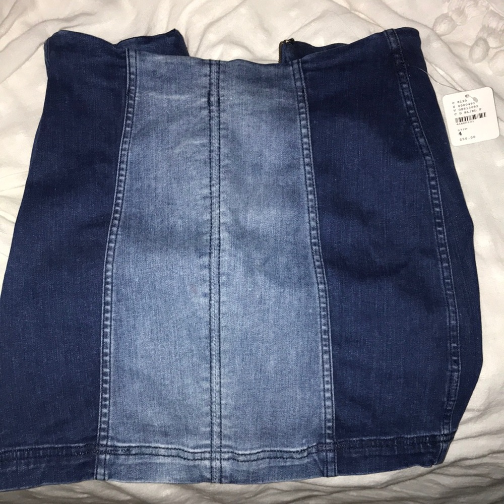 Short jean skirt from Freepeople